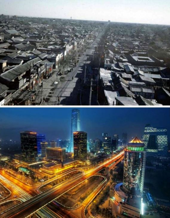 10个「以前vs现在」变化大到让人觉得超夸张的知名城市