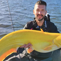 釣到119公分「超巨大黃金鯰魚」照片曝！他見模樣嚇傻　專家解釋：是基因突變