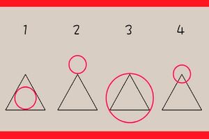 準爆！三角形上畫一個圓會畫在哪？解密你的「社交人格」