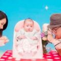 王祖藍曬6個月女兒正臉照，嘴巴吸引了所有人的注意
