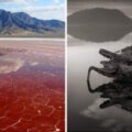 奇美「鮮紅色湖景」只能遠觀　任何生物好奇去碰「身體會全乾」