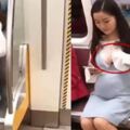 捷運上「最美孕婦」的舉動，意外惹怒眾人，做人，一定要有道德底線