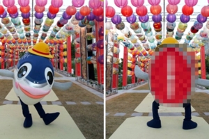 台南吉祥物「魚頭君」在日本紅到上電視！　一轉身獵奇畫風網笑噴：母湯啦