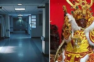 百隻鬼王圍過來，護理師嚇傻，三太子顯靈保佑，網友笑道「好暖好萌！」