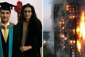 這個男生在倫敦大火發生時「沒多想就背起身障媽媽」，然後超猛地直接沖下24層樓！