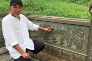 韓冰返國救父選情？ 廖大乙：李佳芬祖墳刻「臥冰求鯉」