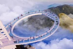 華南玻璃廊橋的巔峰巨作——清遠黃騰峽天門懸廊，6月6日盛大開放  
