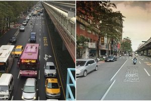 你以為是柯P讓北市塞車？網友用街景圖揪真相：看完還覺得是年節採買跟路口淨空嗎 
