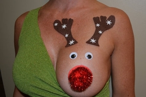 露乳馴鹿裝　超特別的聖誕服飾