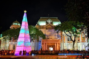 絢麗耶誕時光！台南８個主要漂亮燈區愈夜愈美麗