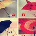 選擇一把雨傘，看你會給人留下什麼樣的印象？