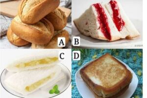 假如你快餓死，你想吃哪塊麵包？測你有多心狠手辣？