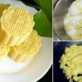 最喜歡奶奶做的傳統綠豆糕，可惜現在會做的人不多了！
