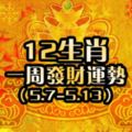 12生肖一周發財運勢【5.7-5.13】
