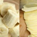土豆和香蕉這樣做，看了口水直流啦！不但美味而且做法超簡單！