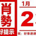 生肖運勢，天天好提示（1月23日）