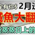 2月逆襲，鹹魚大翻身，財運蒸蒸日上的生肖，這其中一定有你