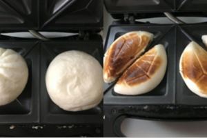 日本網友開發「創意懶人料理」　肉包也可以熱壓變成帕尼尼？
