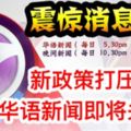 【震驚消息】新政策打壓ntv7華語新聞將走入歷史？