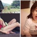 就是不肯開口叫媽！隋棠教女兒「開口喊媽媽」，她奶音狂喊1分鐘「阿拔拔～」當場笑到崩潰！