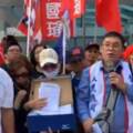 韓粉急 湧國民黨中央喊：徵召韓國瑜選總統