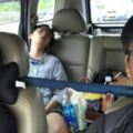 全家出遊整車睡一片　「老爸開車日常」網超同感：眾人皆睡我獨醒！