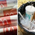 麥當勞減塑推「紙吸管」被罵沒用　官方也承認：這些吸管根本不能回收！