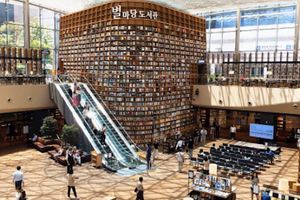 【韓國】不愛看書也會愛上圖書館「星空圖書館」就像星星一般迷人