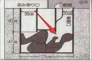 女老師上廁所竟發現「便器下方有人影」，沒想到竟揭發日本史上「最噁心變態」的案件！