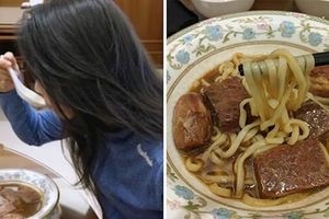 外國正妹來台灣「試吃要價1萬的」全球最貴牛肉麵，她吃了一口後的表情讓網名也想試了！