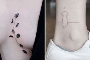 30款「女孩也可以刺，別人看到你會覺得更有氣質」的簡約風迷你刺青！
