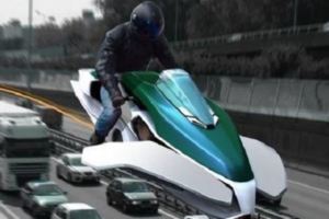 你不是在做夢，遇堵車就從車上飛過去的摩托，杜拜員警新座駕又紅了！