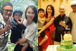 新加坡第一美女近照，48歲女神范依舊，老公李銘順卻像六旬老頭！