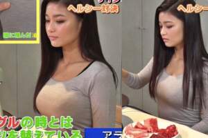 日本綜藝節目測試燒烤爐，找來美女緊身衣測試
