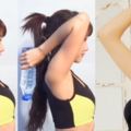 只需1枝水！台灣健身美女每日3招水樽瘦手臂