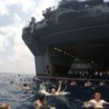 3張讓你知道「美國海軍在海上如何放鬆」的照片，跟想像中完全不一樣的活動整個超HIGH啊！