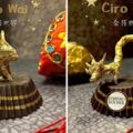 台灣藝術家用金莎折「黃金十二宮」紅遍國際　外網驚艷：什麼都能做
