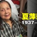 資深港星夏萍離世　終年81歲