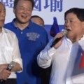 鎮瀾宮合體顏清標！韓國瑜笑「我臉皮薄，總統選誰？」韓粉嘶吼