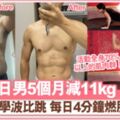 波比跳燃脂減肥日男5個月成功甩11kg肥肉！