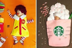 日本媽媽發揮超萌創意「讓女兒Cosplay各種可愛食物」，草莓聖代的模樣會讓你秒融化！