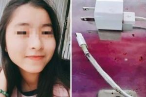 14歲少女睡覺前幫iPhone6充電「沒想到卻被電死」，家人看到屍體時發現她的手握著充電線…