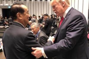 宋楚瑜為和川普合照蹭來蹭去？他現場目擊揭真相