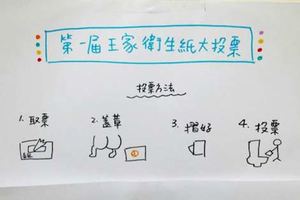 這一家的小妹為了贏得衛生紙大戰，於是發揮巧思發起一項超有趣的投票方式…根本機關算盡！