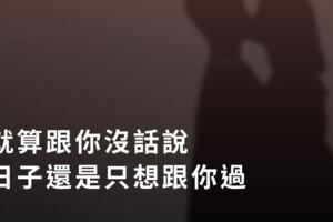 最好的婚姻：就算跟你「沒話說」，日子還是「只想跟你過」！