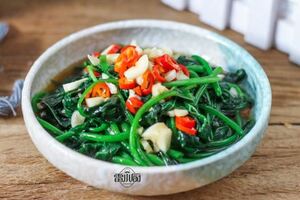 地瓜葉，營養很高來看看你是不是也是這樣料裡呢?