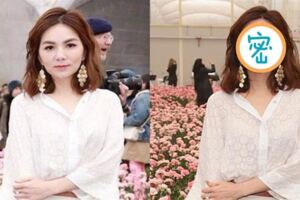 Ella「未修圖」照片曝光，臉部下垂顯老不少，網友：歲月不饒人啊
