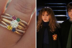 男子送上「鑽石＋霍格華茲」求婚戒指　超級哈利波特迷「秒答應」嫁掉了