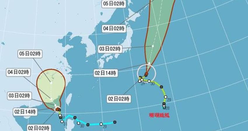 瑪娃颱風會來嗎 路徑飄移不確定性高 蕭小小 Fun01 創作分享