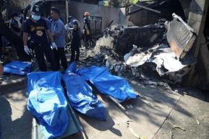 菲律賓一小型客機墜機，10人死亡，最小遇難者才7歲